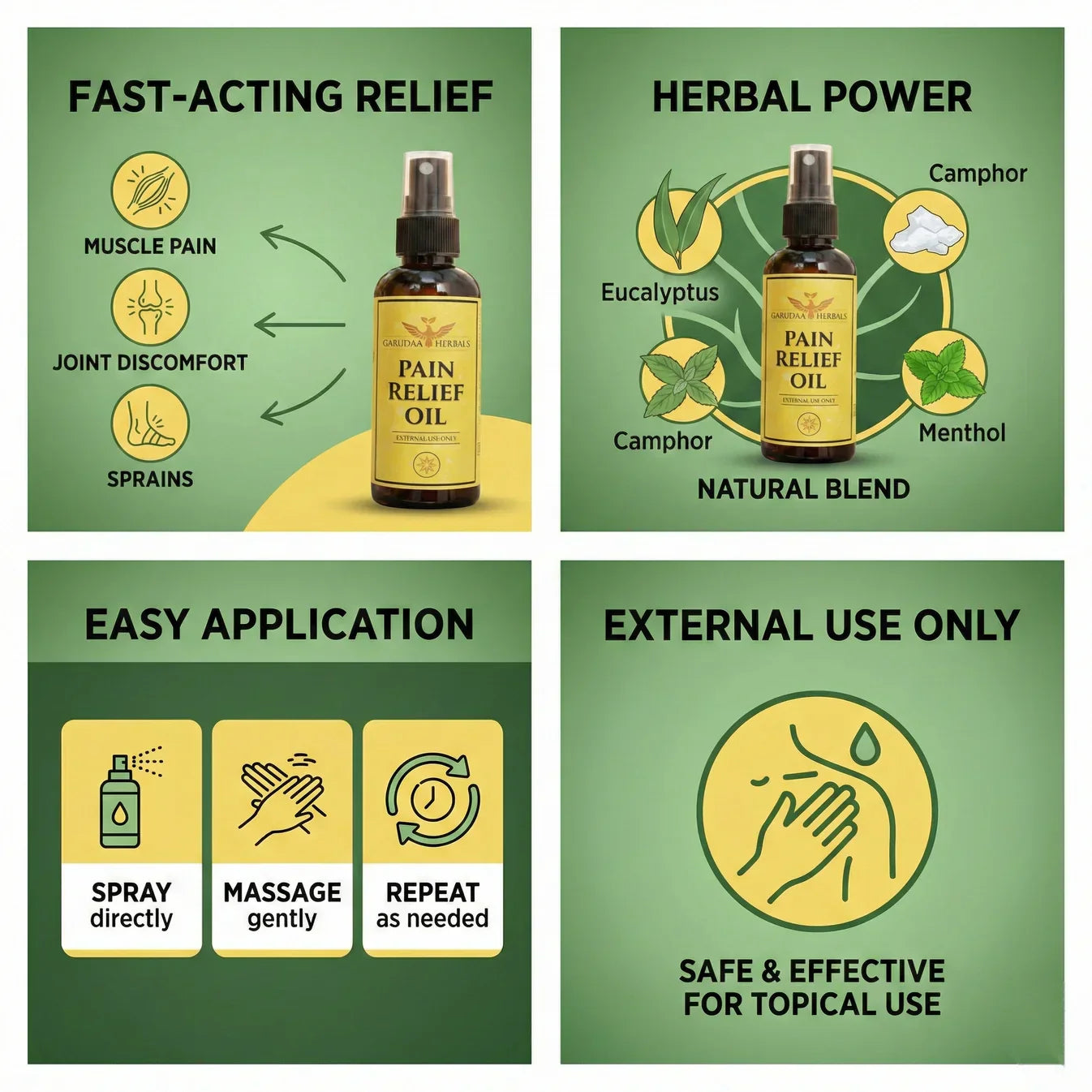 Garuda Herbal Smoke Pain oil